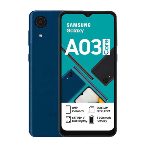 SAMSUNG GALAXY A03 CORE + SAMSUNG GALAXY A03 CORE