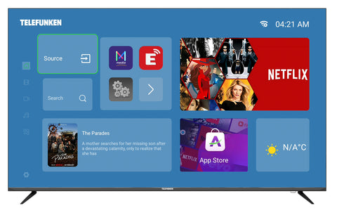 TELEFUNKEN 65-INCH SMART ANDROID TV